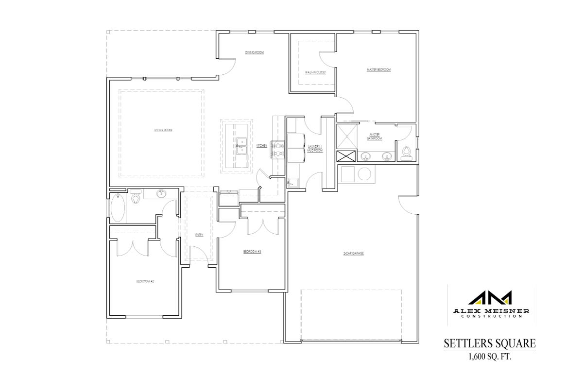 Gentry Floor Plan Custom Built Homes in Enoch Utah