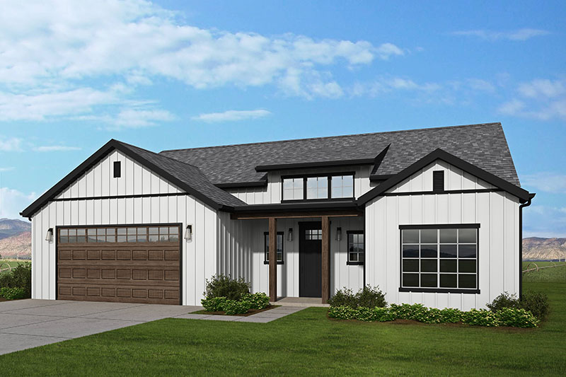 Artist rendering of Dawson floorplan